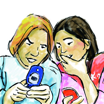 Praatkaart Mobieltjes