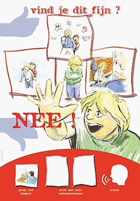 Praatplaatposter | vind je dit fijn? Nee!